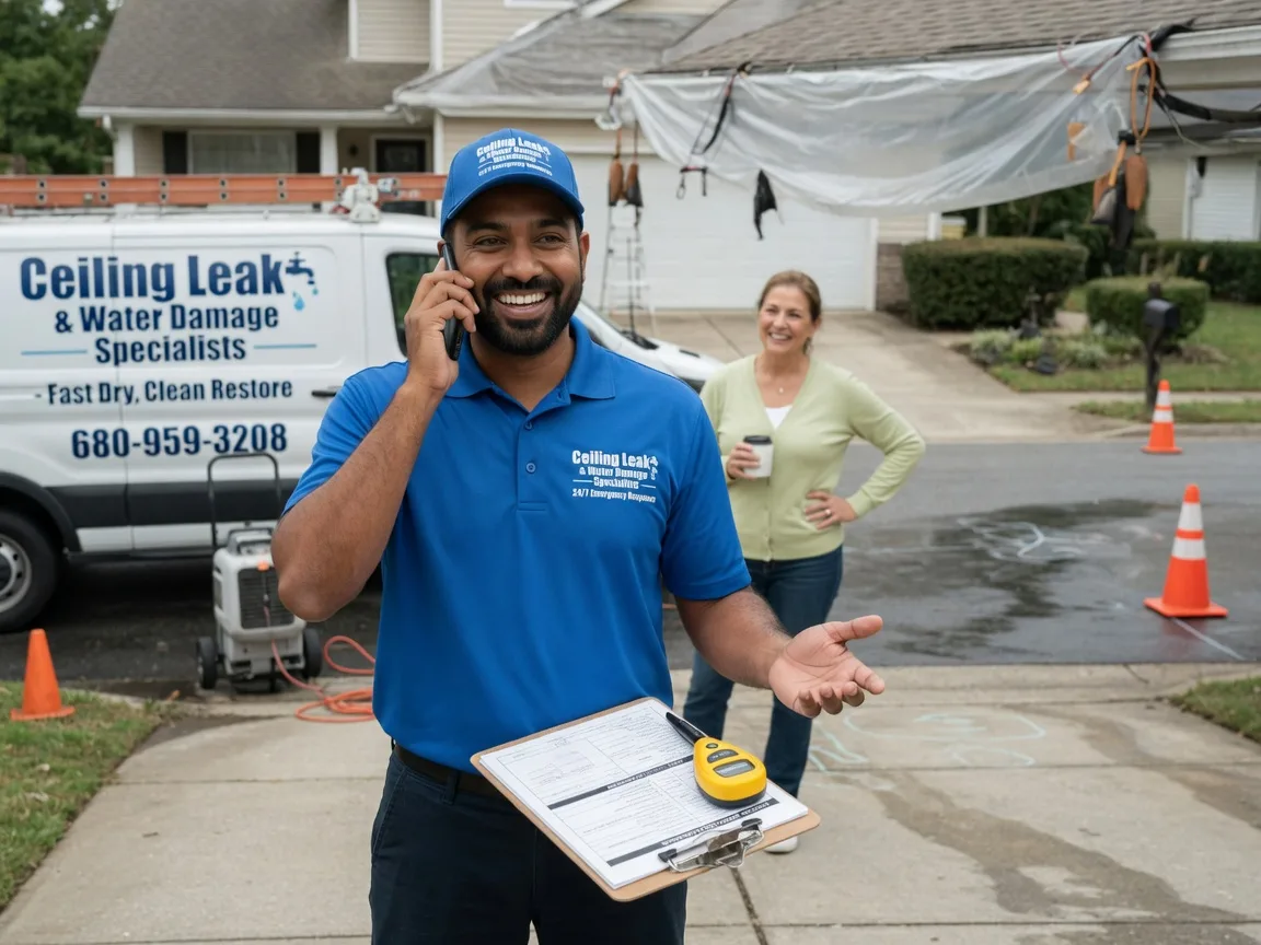 Ceiling Leak Cleanup Silverton, TX FAQs